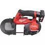 MILWAUKEE M12 FBS64-402C FUEL subcompact cordless band saw 64mm in transport case (2x 4.0Ah battery + charger) - 4933478441