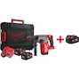 MILWAUKEE M18 ONEFHX-552X Marteau combiné sans fil FUEL ONE-KEY SDS-plus 26 mm FIXTEC avec 4 positions en HD Box (2x 5.5Ah batterie + chargeur) - 4933478504