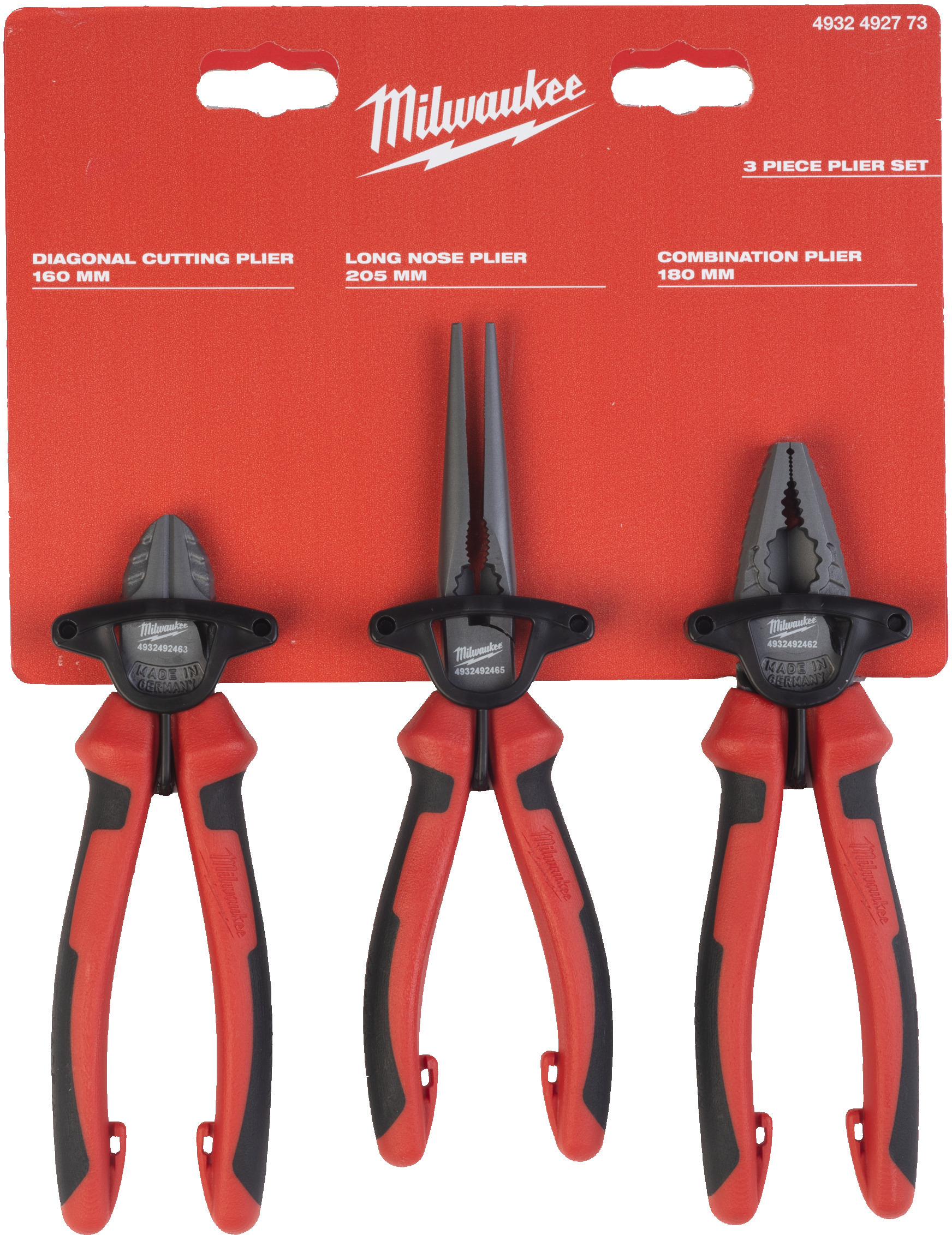 MILWAUKEE 4932492773 pliers set 3 piece Klium