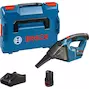 BOSCH GAS 12 V accu-stofzuiger in L-Boxx (2x 3,0Ah accu + lader) - 06019E3003