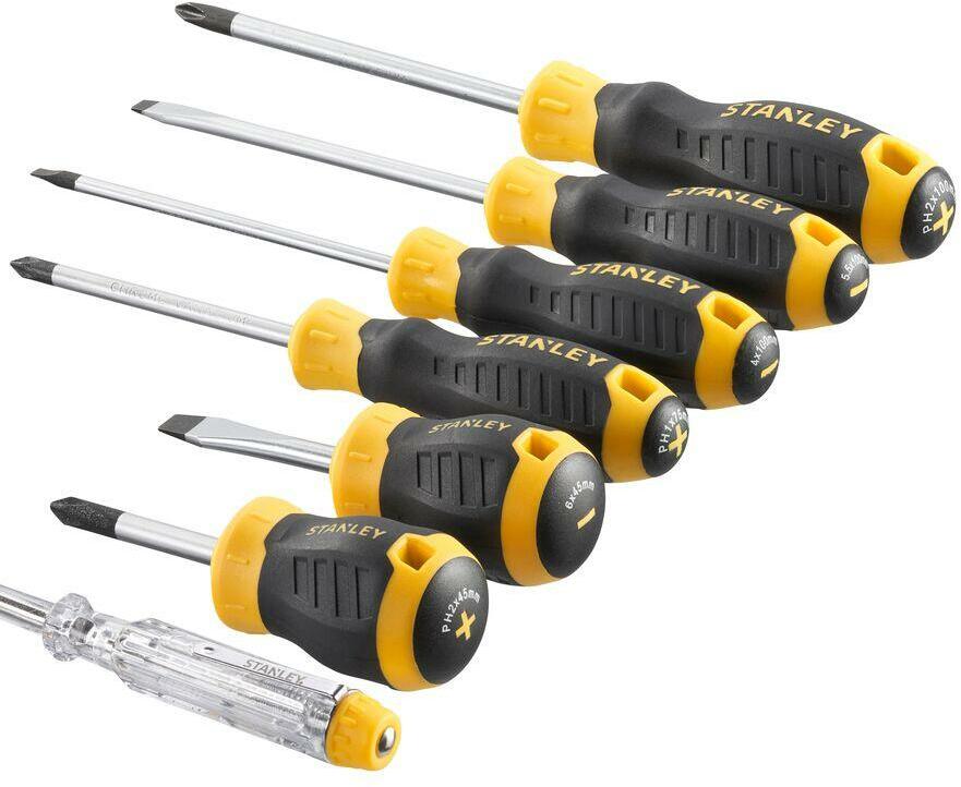 STANLEY STHT16166-0 CushionGrip screwdriver set 6-piece | Klium.com