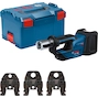 BOSCH GPT 18V-19 cordless press tools with SV jaws in L-BOXX 238 (without battery and charger) - 06019M2002