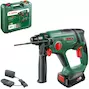 BOSCH UniversalHammer 18V accu-combihamer SDS-Plus in koffer (1x 2,5Ah accu + lader) - 06039D6002