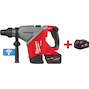 MILWAUKEE M18 FHACO745-122C marteau combiné sans fil SDS-Max 15.2J en mallette (2x 12Ah batterie FORGE + chargeur) - 4933493446