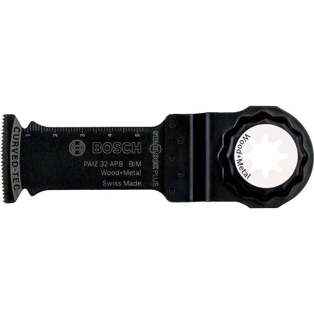 Lame Scie Plongeante Bosch PAI 32 APB BIM - Coupe Bois Métaux Plastiques, Compatible StarlockPlus