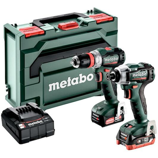 METABO Combo Set 12 V BL cordless machine set 2-piece BS 12