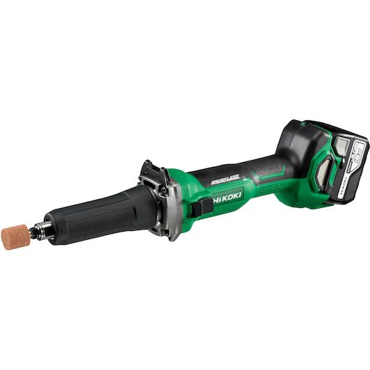 HIKOKI GP18DAWGZ 18V straight cordless grinder 50 mm in plastic