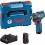 BOSCH GDS 12 V-115 accu-draaislagmoeraanzetter in L-Boxx 102 (2x 3,0Ah accu + lader) - 06019E0103