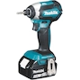 MAKITA DTD153RTJ 18V LXT cordless impact screwdriver 170Nm in MAKPAC (2x 5.0Ah battery + charger)