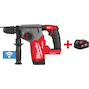 MILWAUKEE M18 ONEFHX-0X FUEL ONE-KEY cordless combi hammer SDS-plus 26 mm FIXTEC with 4 positions in HD Box (without battery and charger) - 4933478503
