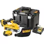 DEWALT DCW220P2-QW 18V XR Brushless cordless belt sander 75mm in TSTAK VI case (2x 5.0Ah battery + charger)