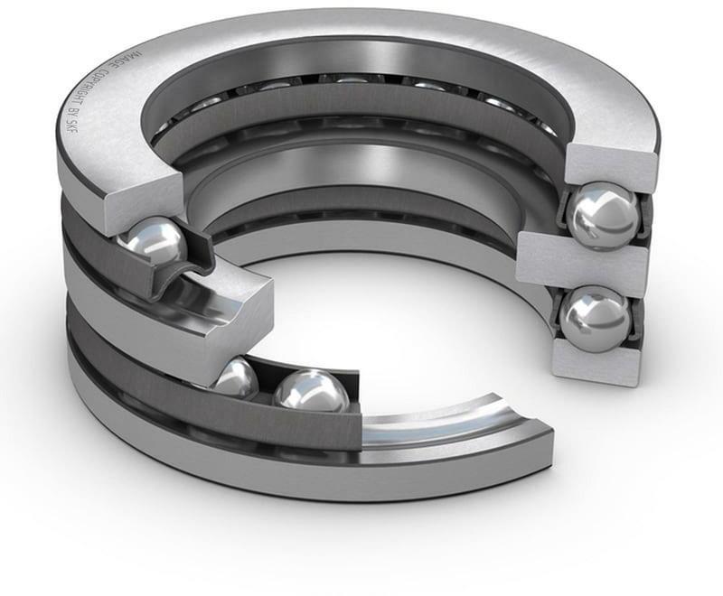 SKF 52211 double-sided acting ball bearing 45x90 mm | Klium