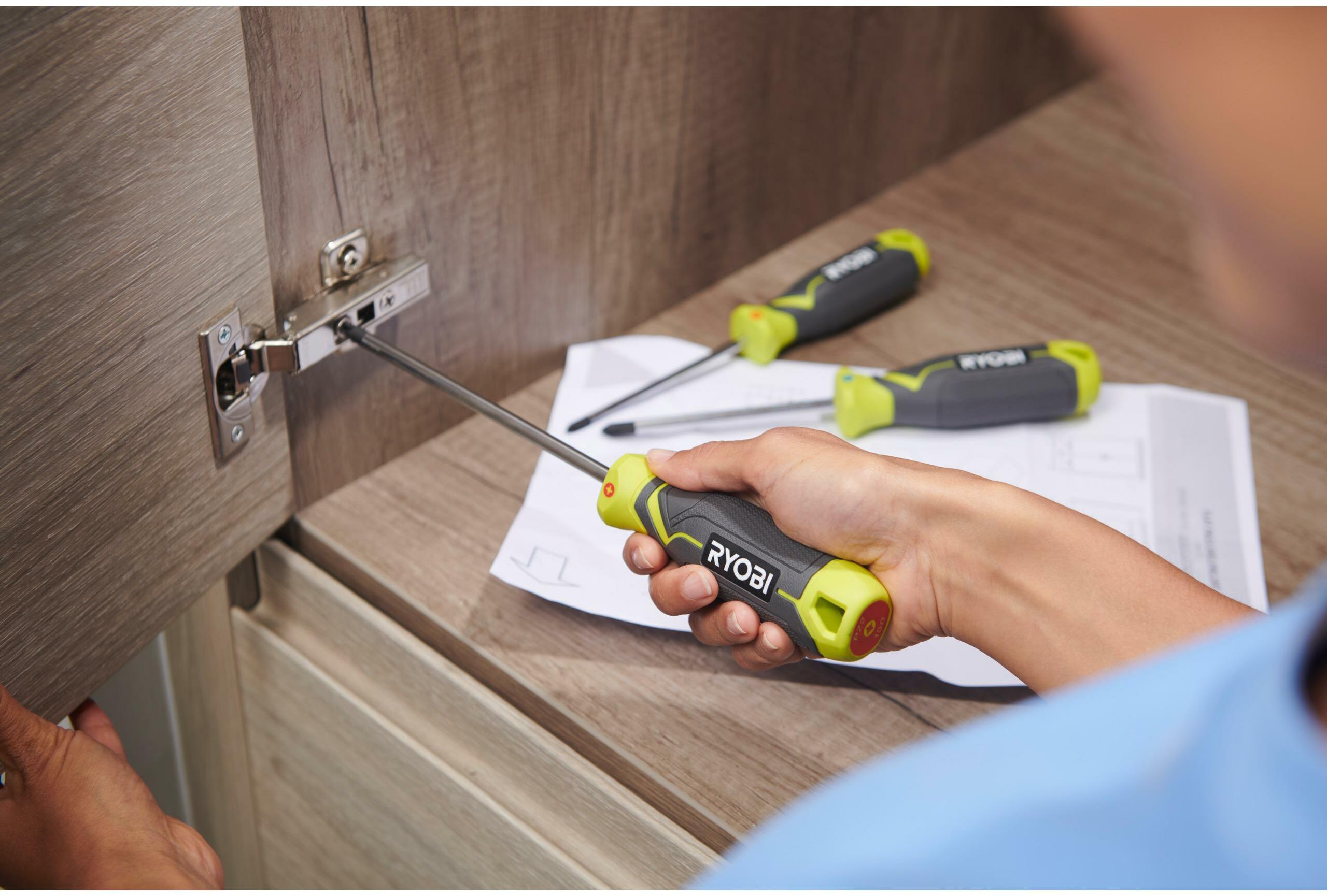 RYOBI RHSDS7PC magnetic screwdriver set (7 pcs) - 5132006046