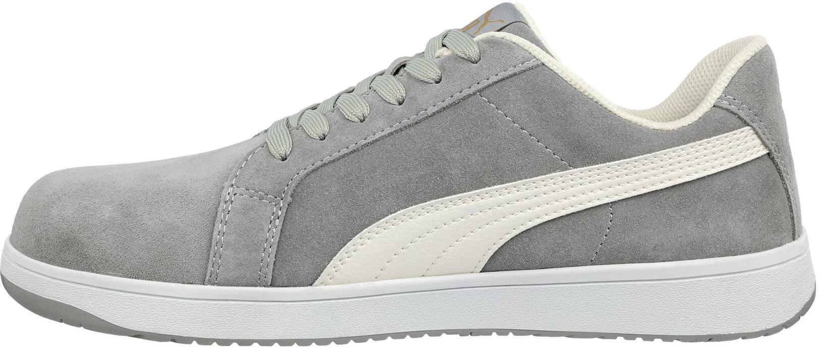 PUMA Iconic Suede S1PL safety shoe low (grey) 901 12496 6700-37