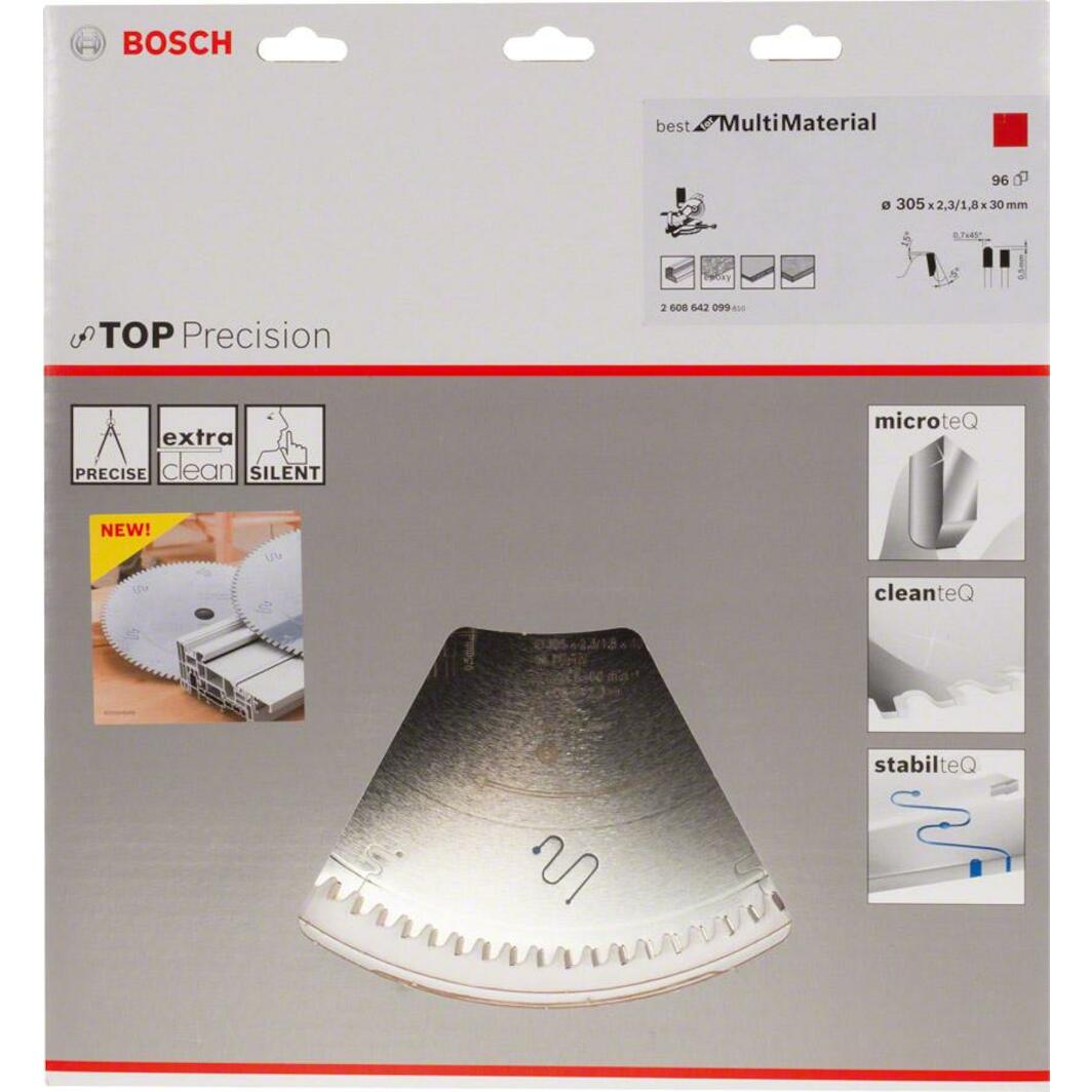 Bosch Best For Multi Cirkelzaagblad 305 X 30 X 2.3 Mm Grijs
