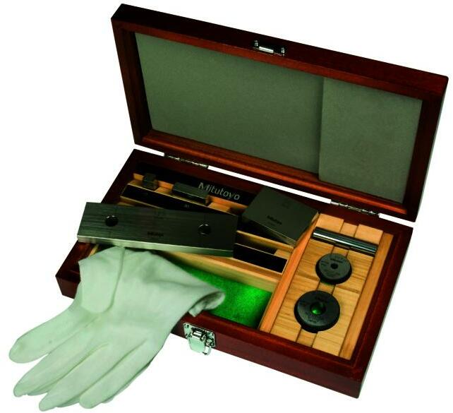 MITUTOYO 516-124-10 end mat set with inspection certificate, class 1 ...