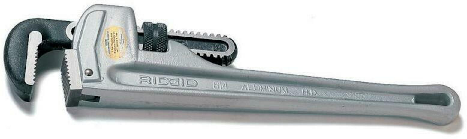 RIDGID Model 814 Aluminium Straight Pipe Wrench (60mm Capacity)
