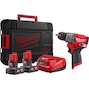 MILWAUKEE M12 FPD2-402X FUEL cordless impact drill in HD Box (2x 4.0Ah battery+charger) - 4933479869