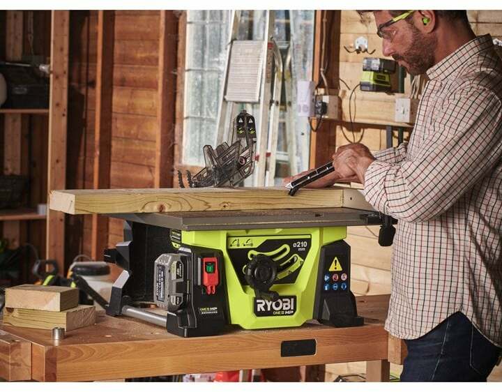 RYOBI RTBS18X-0 18V ONE+ cordless table saw 210 mm (without
