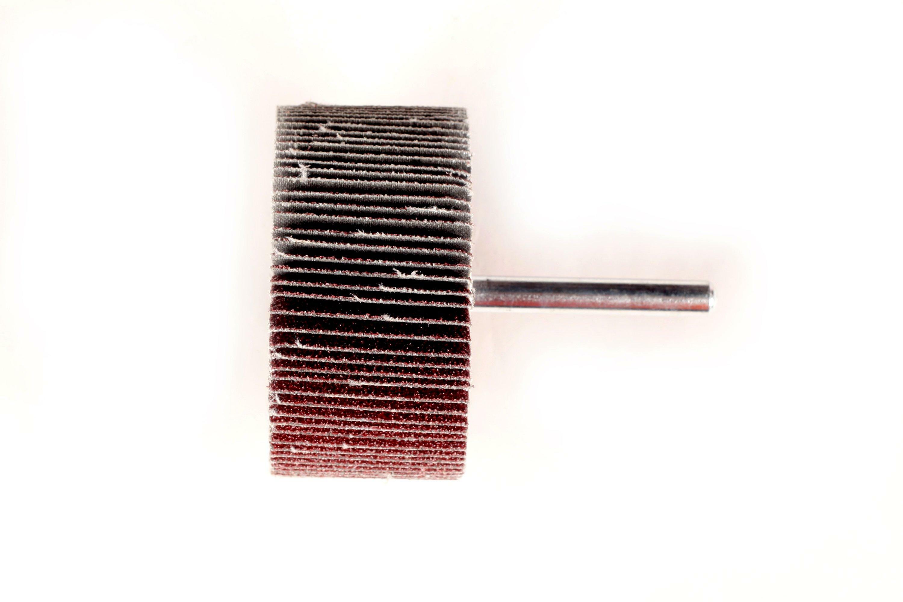3M 64490 Brosse à lamelles avec tige 339SM, dia. 40 mm x 20 mm, grain ...