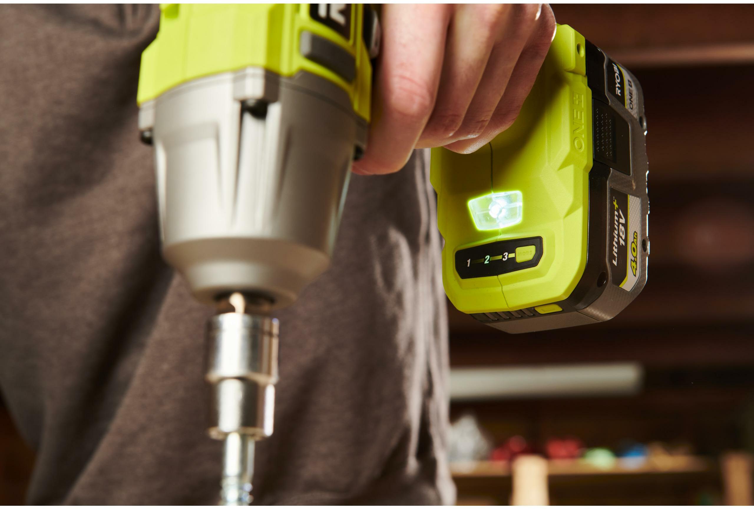 RYOBI RIW18-1C20SA3 18V ONE+ 3-position cordless impact spanner in