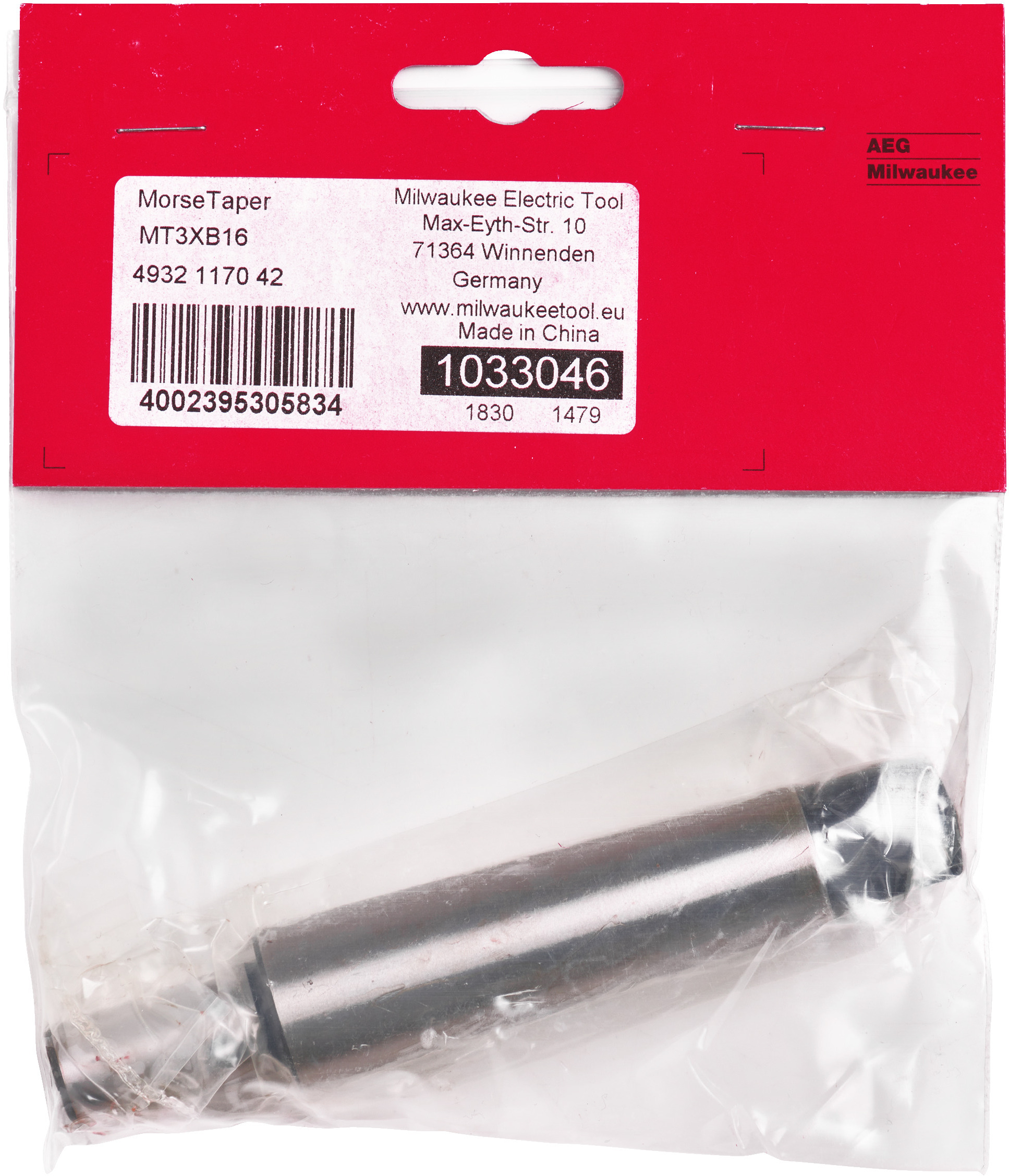 MILWAUKEE 4932117042 shank 16 x 3 mm | Klium
