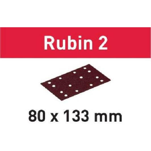 Festool Grit Abrasives STF 80X133 P80 RU2/50 Rubin 2 Festool Grit Abrasives STF 80X133 P80 RU2/50 Rubin 2