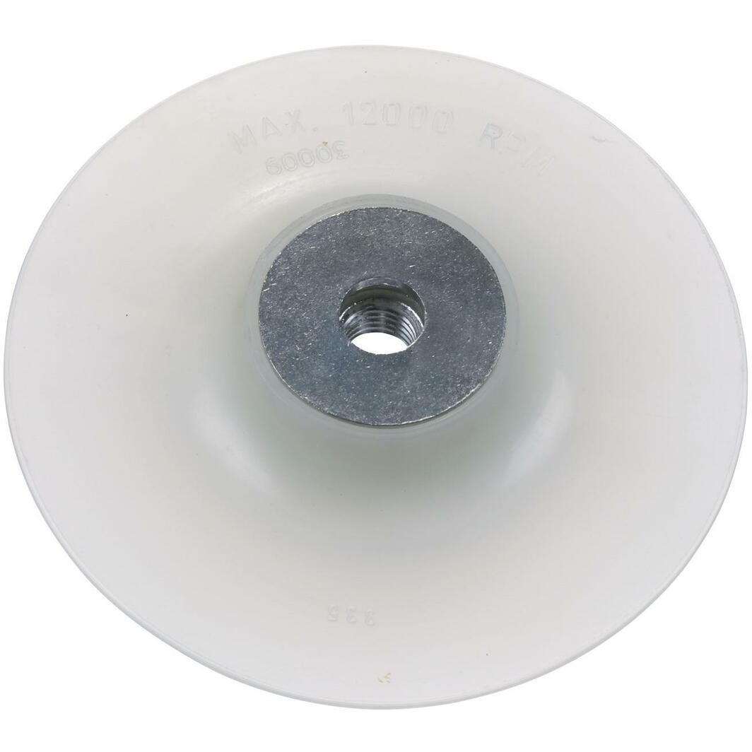 MILWAUKEE 4932345761 flexible support disc 125mm with clamping nut M14 ...