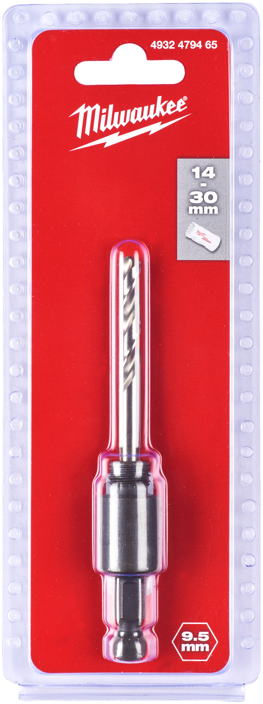 Arbre Ajustable Quik Lok Pour Scie Cloche 1/4" 75 Mm – Milwaukee – Neuf
