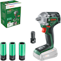 BOSCH UniversalImpactDrive 18V-350 clé à chocs sans fil avec jeu d'écrous dans une boîte en carton (sans batterie ni chargeur) - 0603980305