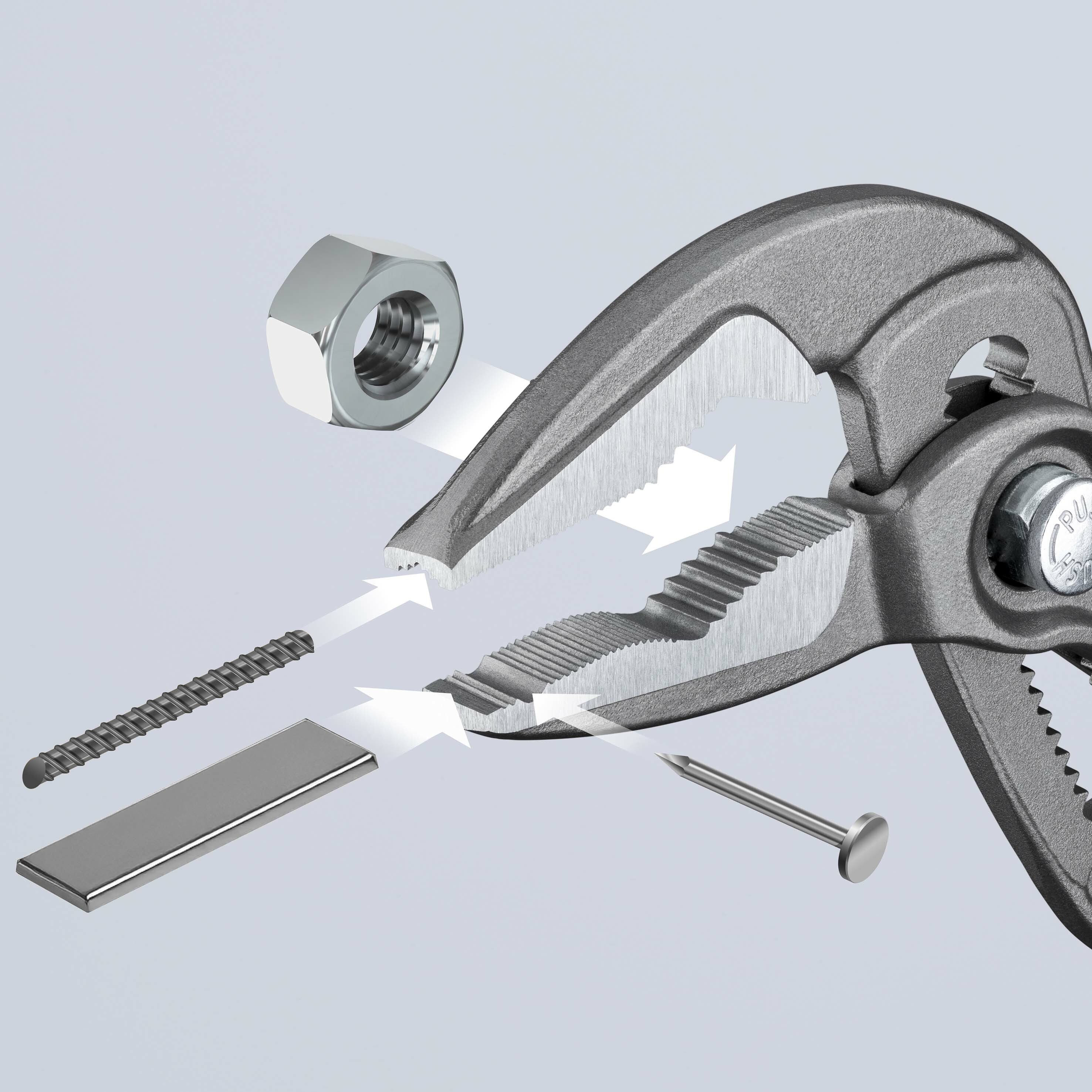 KNIPEX 87 51 180 Cobra ES Water pump pliers extra-slim with