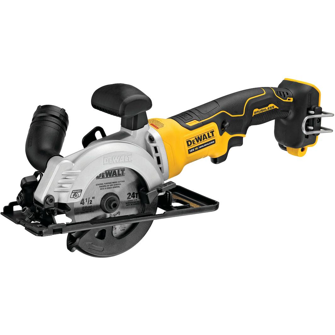DEWALT DCS571NTXJ 18V XR Brushless cordless circular saw 38mm 115mm in