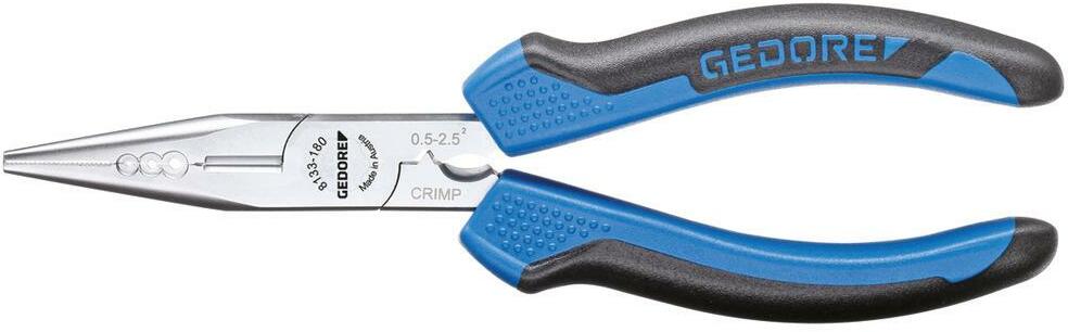 GEDORE S 8303 JC 3-Piece Pliers Set - Universal, Combination & Side Cutters In Cardboard Box