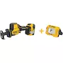 DEWALT DCS369P2-QW 18V XR Brushless compacte accu-reciprozaag in TSTAK (2x 5,0Ah accu + lader)