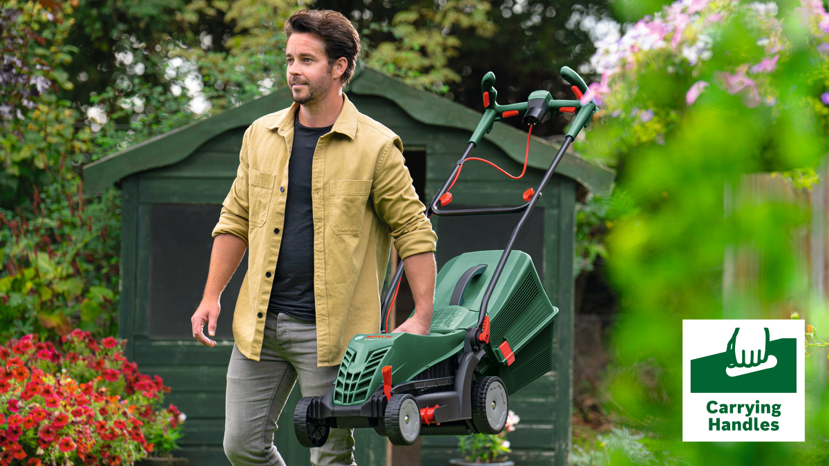 BOSCH UniversalRotak 37-570 electric lawnmower 37cm 1400 W with