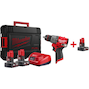 MILWAUKEE M12 FPD2-402X FUEL accu-klopboorschroefmachine in HD Box (2x 4,0Ah accu+ lader) - 4933479869