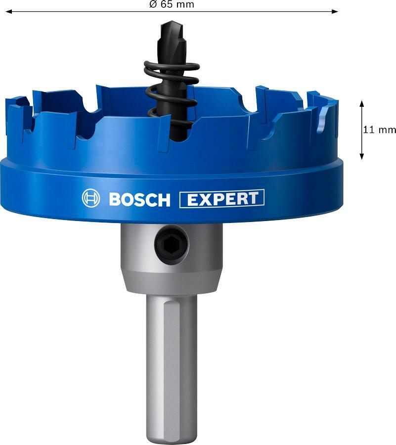 BOSCH 2608901442 Expert hole saw Precision for Sheet Metal carbide 65 mm Klium