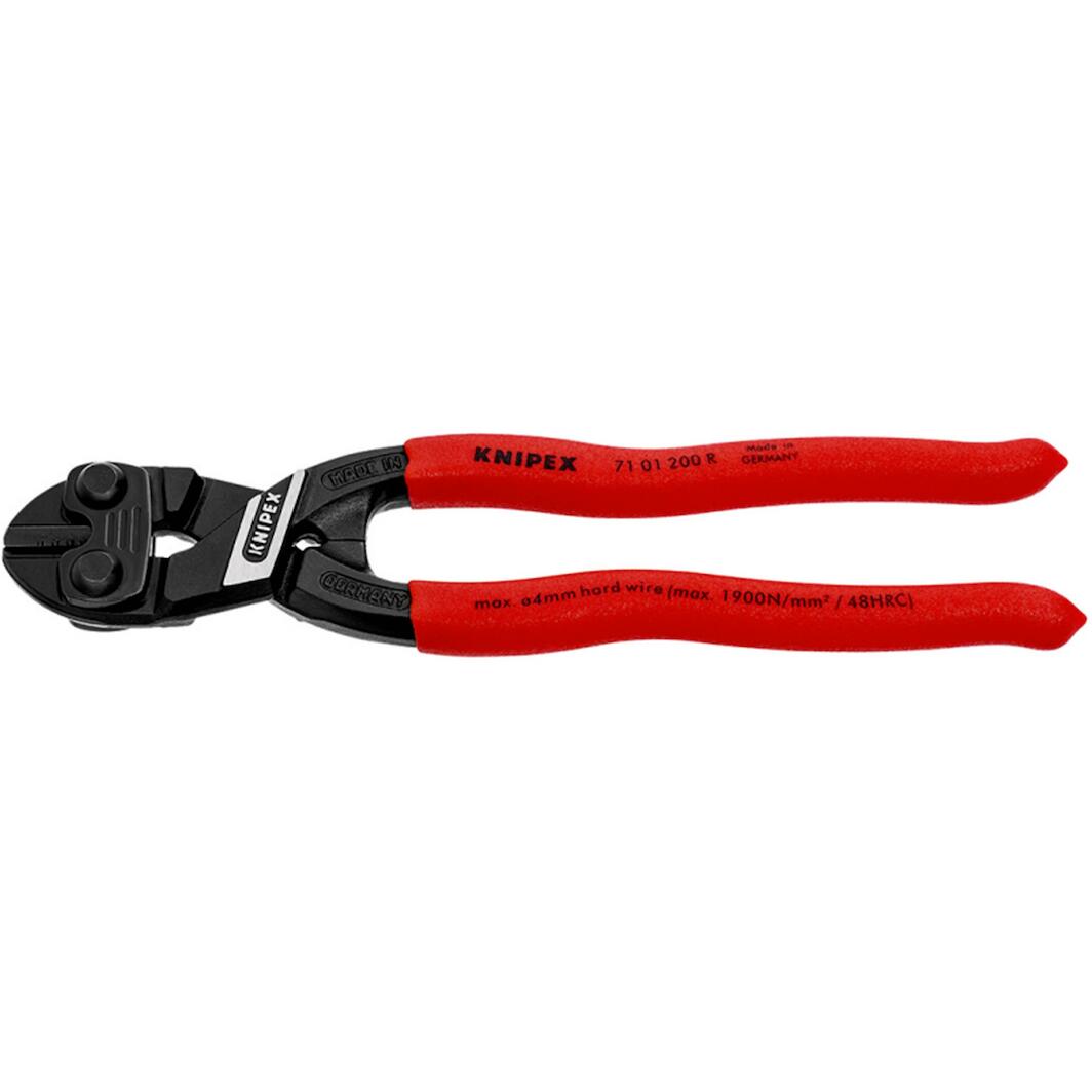 KNIPEX 71 01 200 R CoBolt Robust compact bolt cutters black ...