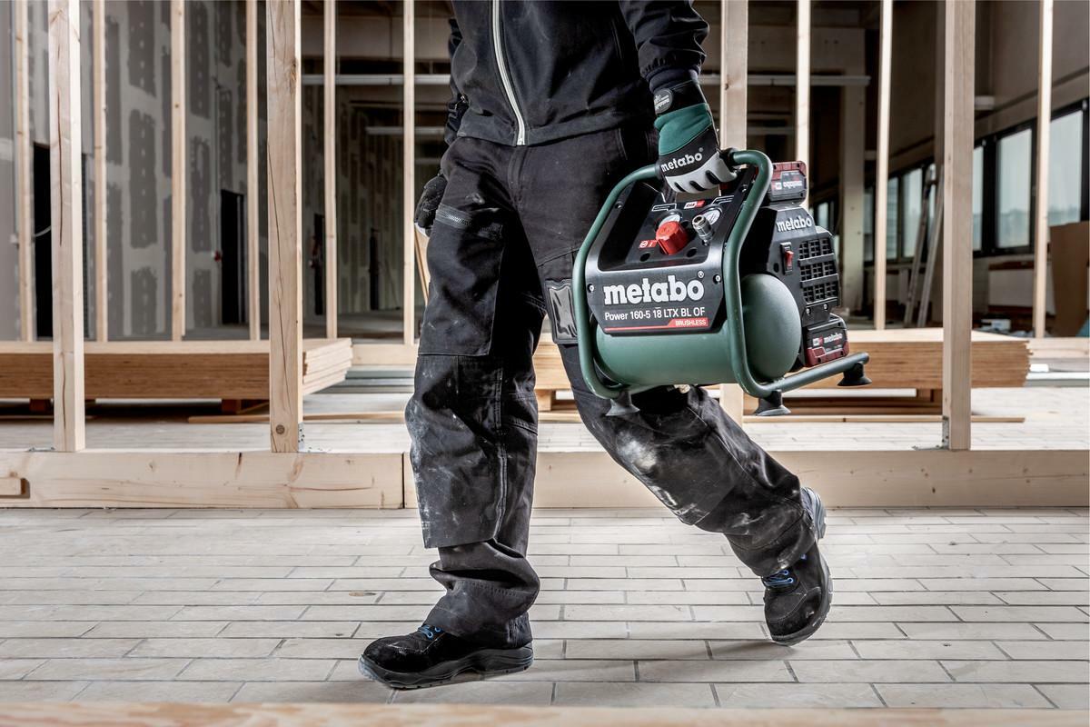 Metabo 601521850 Power 160-5 18 LTX BL OF accu compressor excl. accu''s en lader