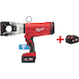 MILWAUKEE M18 HCC45-522C FORCE LOGIC coupe-câble hydraulique sans fil 44mm en mallette de transport (1x 5.0Ah/1x 2.0Ah batterie + chargeur) - 4933459266