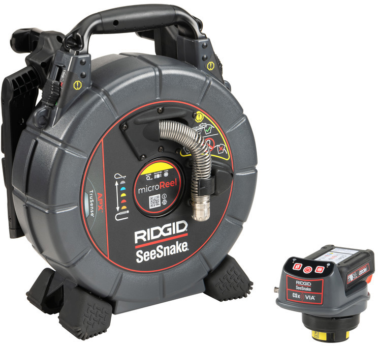 RIDGID SeeSnake MicroReel APX portable inspection camera with