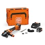 FEIN CCG 18-125-12 PD-SEC SET 8AH PROCORE AS PROTAGO meuleuse d'angle sans fil Ø 125 mm avec interrupteur homme mort en L-Boxx 238 (2x 8,0Ah batterie + chargeur) - 71222062000