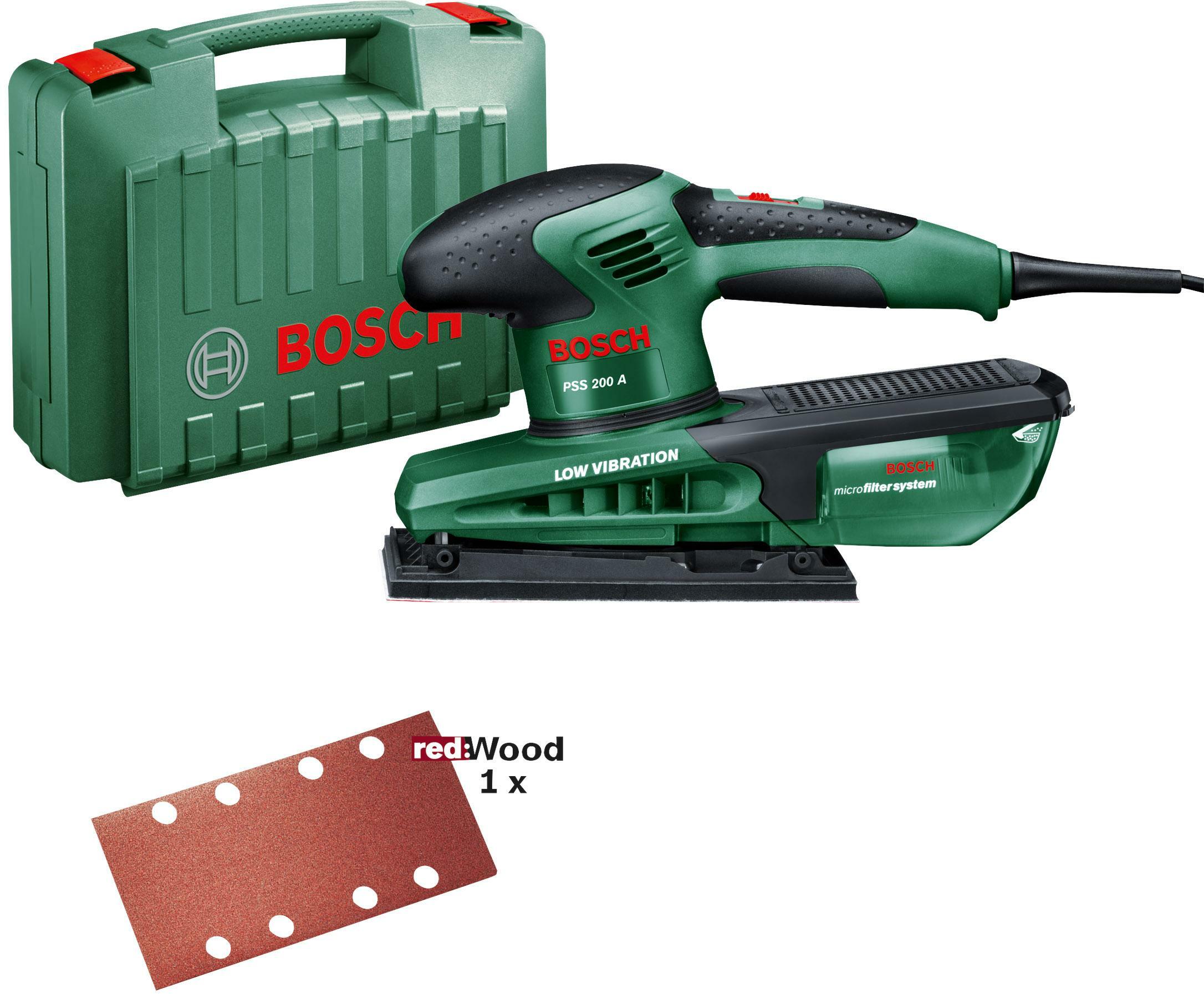 BOSCH PSS 200 A orbital sander 200 W in case - 0603340000 | Klium