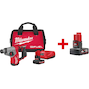 MILWAUKEE M12 FHAC16-501BRF Marteau perforateur compact sans fil FUEL SDS-Plus dans un sac de transport (1x batterie 5.0Ah + chargeur) - 4933500781