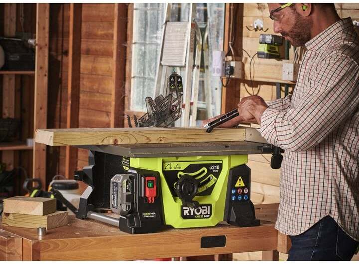 RYOBI RTBS18X-0 18V ONE+ cordless table saw 210 mm (without
