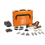 FEIN AMM 500 Plus Top AS MultiMaster 18V cordless multitool oscillating in L-BOXX 136 (2x 2.0ah batteries + charger) - 71293864000