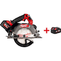MILWAUKEE M18 FCSDC165-552C FUEL cordless circular saw 66mm in case (2x 5,5Ah battery + charger) - 4933499997