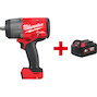 MILWAUKEE M18 FHIW2F12-0X Clé à chocs sans fil FUEL 1/2" avec bague de frottement en HD Box (sans batterie ni chargeur) - 4933492782