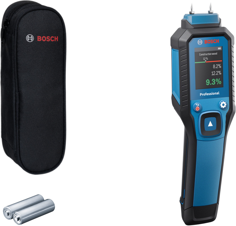 BOSCH GMP 1-13 humidity meter in case (2x AA battery) - 0601078000 | Klium