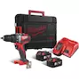MILWAUKEE M18 BLPD2-502X marteau perforateur sans fil et sans charbon en HD Box (2x batterie 5.0Ah + chargeur) - 4933464517
